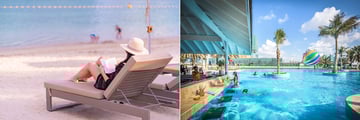 Beach Rotana, Abu Dhabi beach and pool