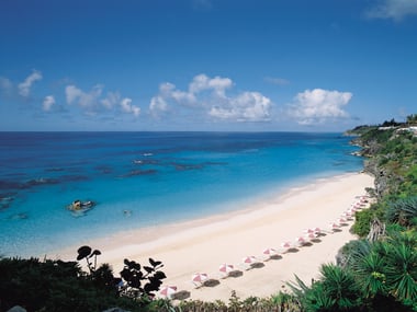 Beach views from The Reefs