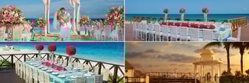 Beach wedding venues at Dreams Sapphire Resort & Spa