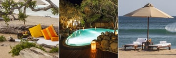 Romantic setting at Uga Jungle Resort