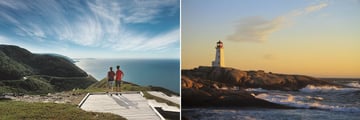 Beautiful Walking Trail & Lighthouse Scenery in Nova Scotia