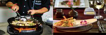 Belmond La Residence D'Angkor, Cooking Class and Spice Circle Restaurant Dish