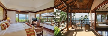 Belmond Napasai, One Bedroom Beachfront Villa and Sea View Villa Balcony