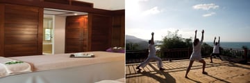 Belmond Napasai, Spa Treatment Room and Yoga