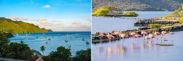 Bequia Grenadines and Curacao