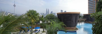 Berjaya Times Square Hotel, Pool and Skyline