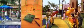 Berjaya Times Square Hotel, Poolside Gazebo, Squash and Children's Playground