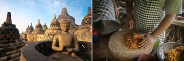Borobudur and cooking classes