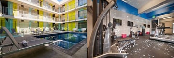 Pool and Fitness Centre at Best Western Hollywood Hills