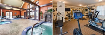 Best Western Merry Manor Inn, Mineral Spa Waterfall and Hot Tub and Fitness Room