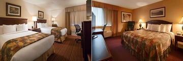 Best Western Merry Manor Inn, Two Queen Bed Room and King Bed Room