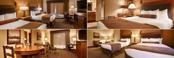 Best Western Plus Bryce Canyon Grand, (clockwise from top left): Guestroom, Suite, Guestroom and Suite Living Area