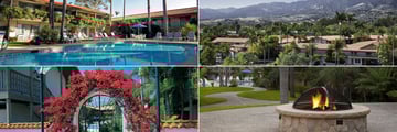 Best Western Plus Pepper Tree Inn, (clockwise from top left): Pool, Exterior, Firepit and Pool Entrance