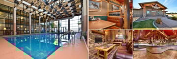 Best Western Plus Ruby's Inn, (clockwise from left): Pool, Diner, Diner Entrance, Dining Area and Lobby