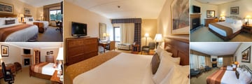 Best Western Plus Waterbury Stowe, Standard Double Bed Guest Room, Standard King Bed Guest Room, Suite King with Fireplace, Two Queen Suite with Fireplace and Queen Deluxe Room with Fireplace,  