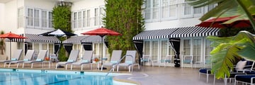 Beverly Hilton, Pool Deck