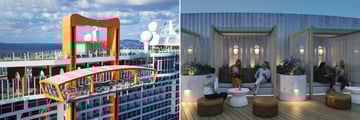 Celebrity Beyond Magic Carpet and Cabanas along Sunset Bar