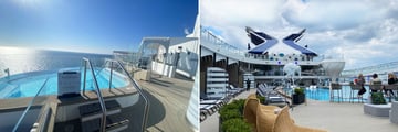 Celebrity Beyond Plunge Pool and Sun Deck