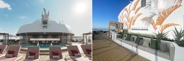 Celebrity Retreat Deck and Sunset Bar
