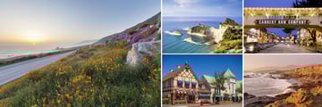 Big Sur, Cannery Row, Solvang & San Simeon