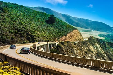 Bixby Bridge Highway One, California