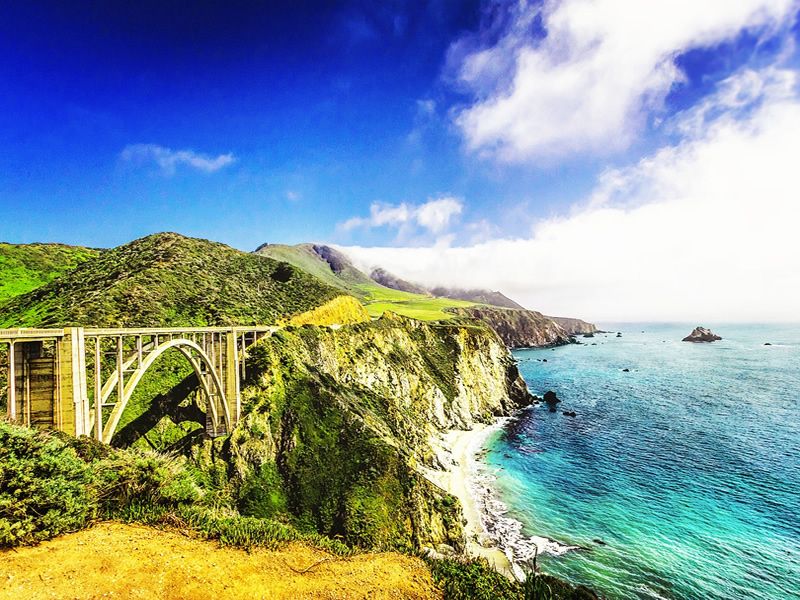 America's State Route 1 on California's coastline