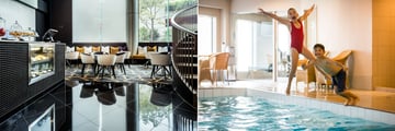 Bolton Hotel, Lobby Cafe & Bar and Pool