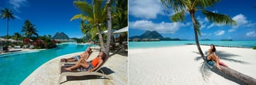 Bora Bora Pearl Beach Resort, Main Pool and Beach