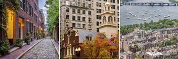 Boston's historic streets, Massachusetts