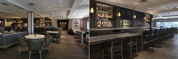 Hull & Mason Restaurant and Hull & Mason Bar at Boston Marriott Quincy 