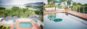 View Overlooking the Pool and Pool Close-up at BreakFree Royal Harbour
