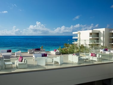 Roof terrace at Breathless Riviera Cancun Resort & Spa