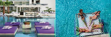 Breathless Riviera Cancun Resort & Spa bar and pool