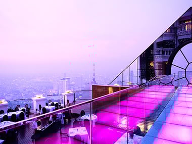 Breeze restaurant at Tower Club at lebua