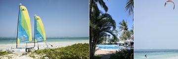 Breezes Beach Club & Spa, Hobie Cats, Hotel Pool and Kite Surfing