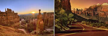 Bryce Canyon and Zion National Park