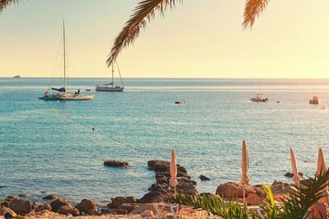 Cala d'hort beach, Ibiza
