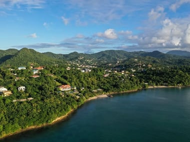 Aerial view of Calabash Cove Resort & Spa