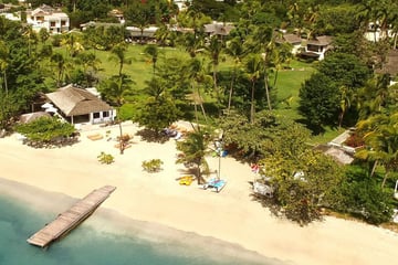 Aerial View of Resort at Calabash Hotel