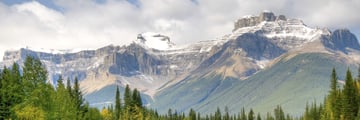 View of the Canadian Rockies