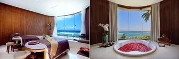 Candi Beach Resort & Spa, Spa Couple's Treatment Room and Bath
