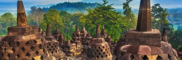 Candi Bororbudur, Yogyakara, Jawa, Indonesia