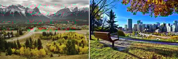 Landscapes of Canmore & Calgary