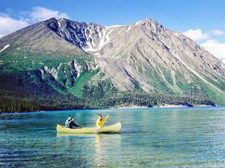 Canoeing in the Yukon