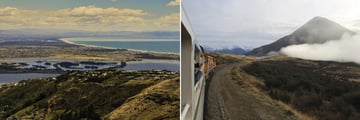 Canterbury & Tranz Alpine Train scenery