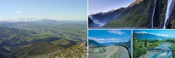 Canterbury Plains, Franz Josef & Scenic Tranz Alpine Train