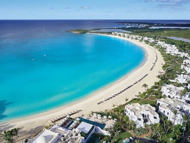 Aerial view of Cap Juluca, A Belmond Hotel