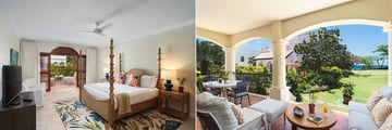Cap Maison courtyard suite