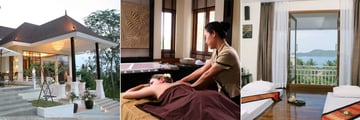 Cape Panwa, Spa Exterior and Treatment Rooms