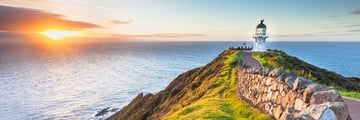 Cape Reinga Lighthouse in the Bay of Islands